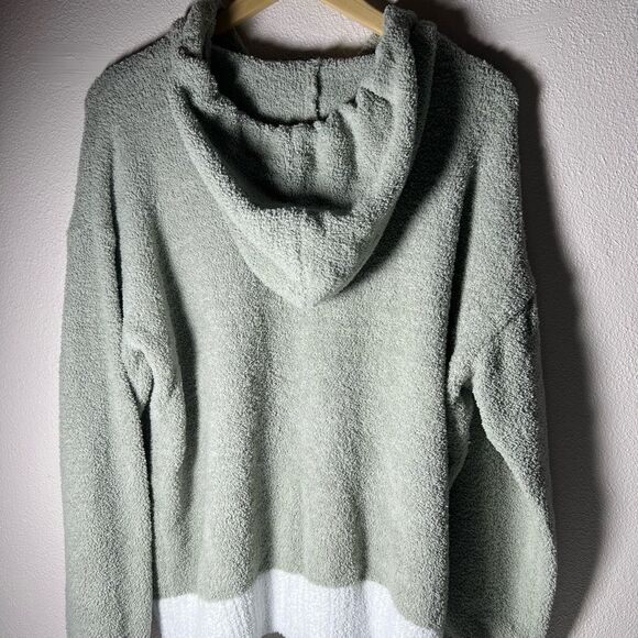 New York & company Sherpa hoodie women’s large - Picture 2 of 5